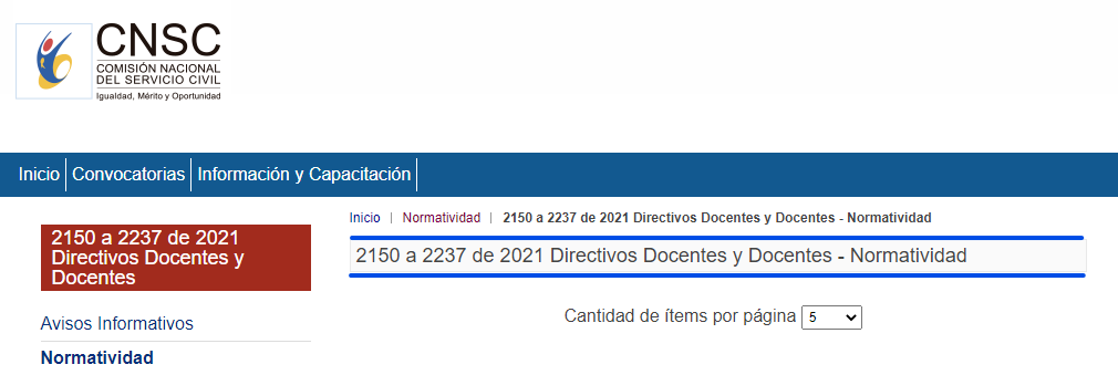 Acuerdos del Concurso docente