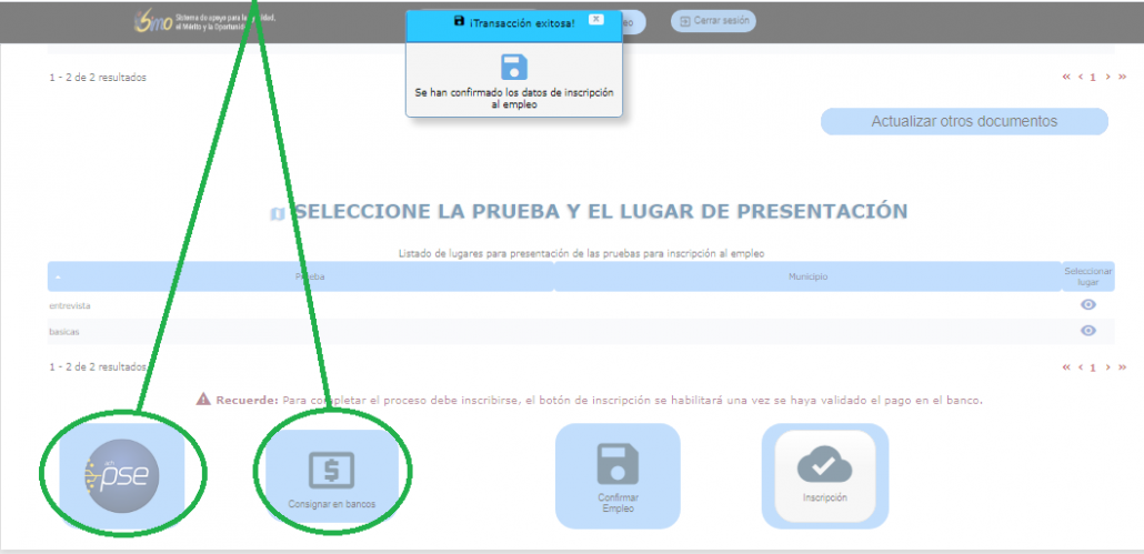 consignacion derechos de participacion