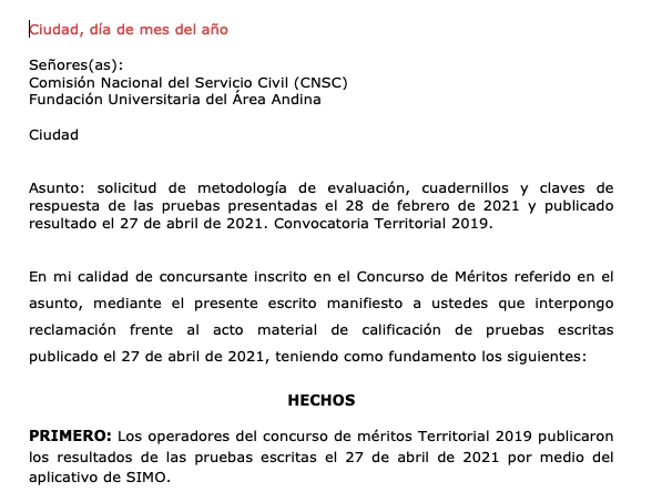 ejemplodecartareclamaciónSIMO