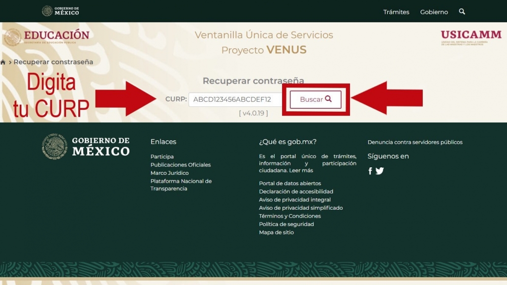 Contraseña Proyecto Venus