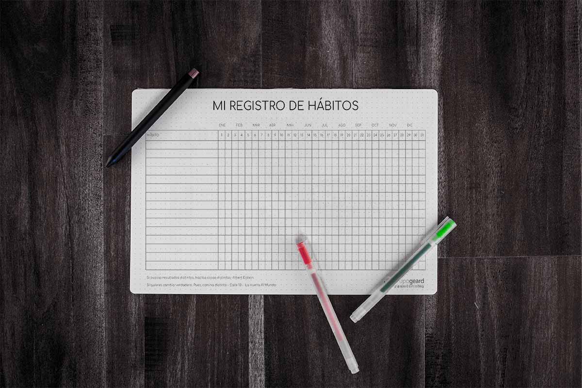 La importancia de llevar un registro de nuestros hábitos y cómo hacerlo